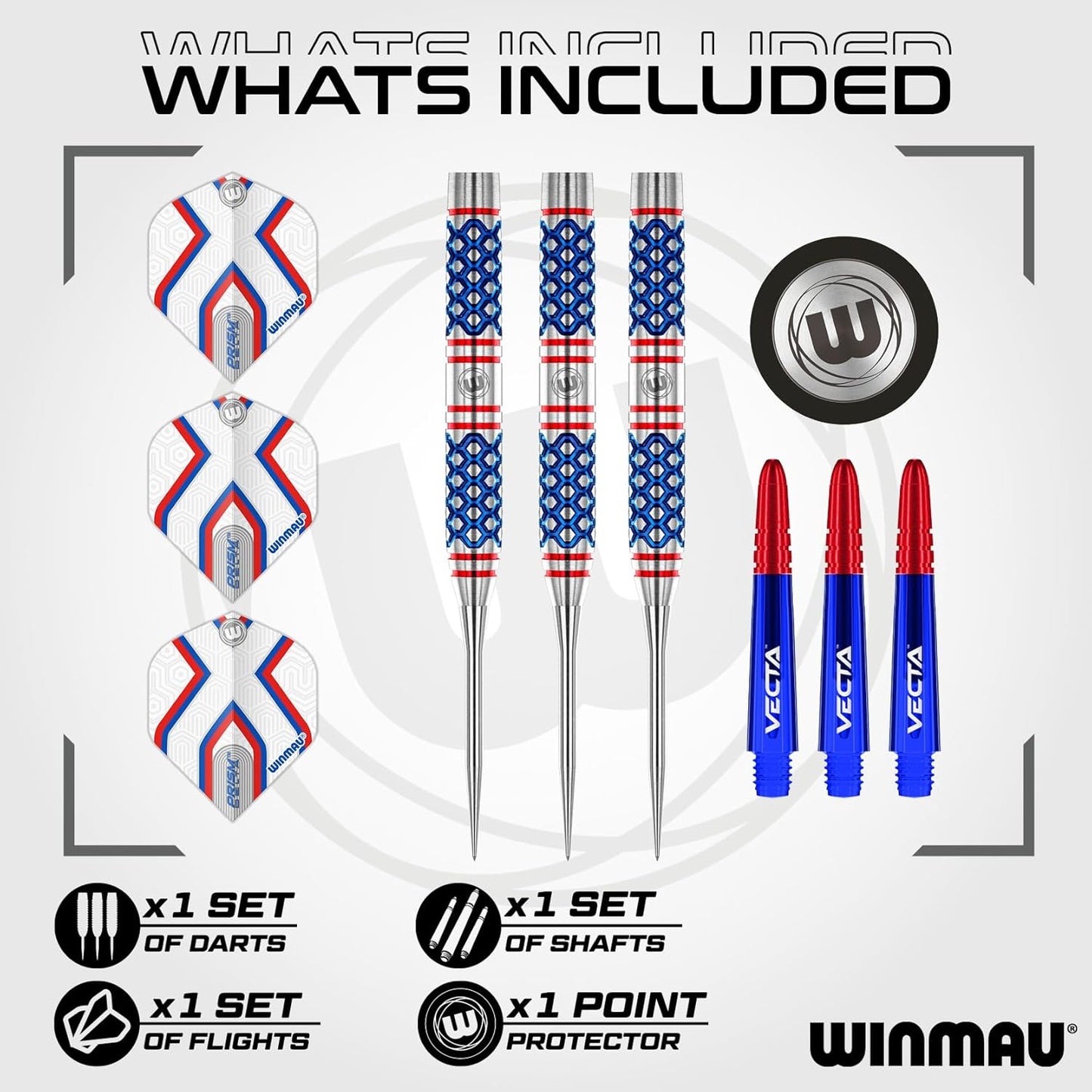 Darts Epix Series 90% Professional Tungsten Darts Set with Dart Flights and Dart Shafts (Stems) - Available Weights 18G Soft Tip 22G and 24G Steel Tip