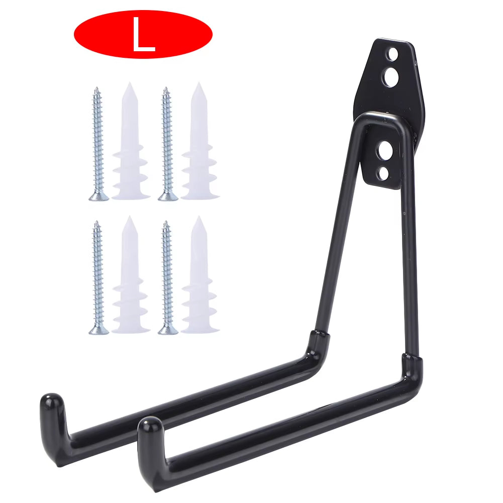 Bicycle Wall Mount Rack Mtb Road Bike Storage Fixed Wall Hanging Hook Foldable Cycling Rack Bike Support Stand Bracket Holder