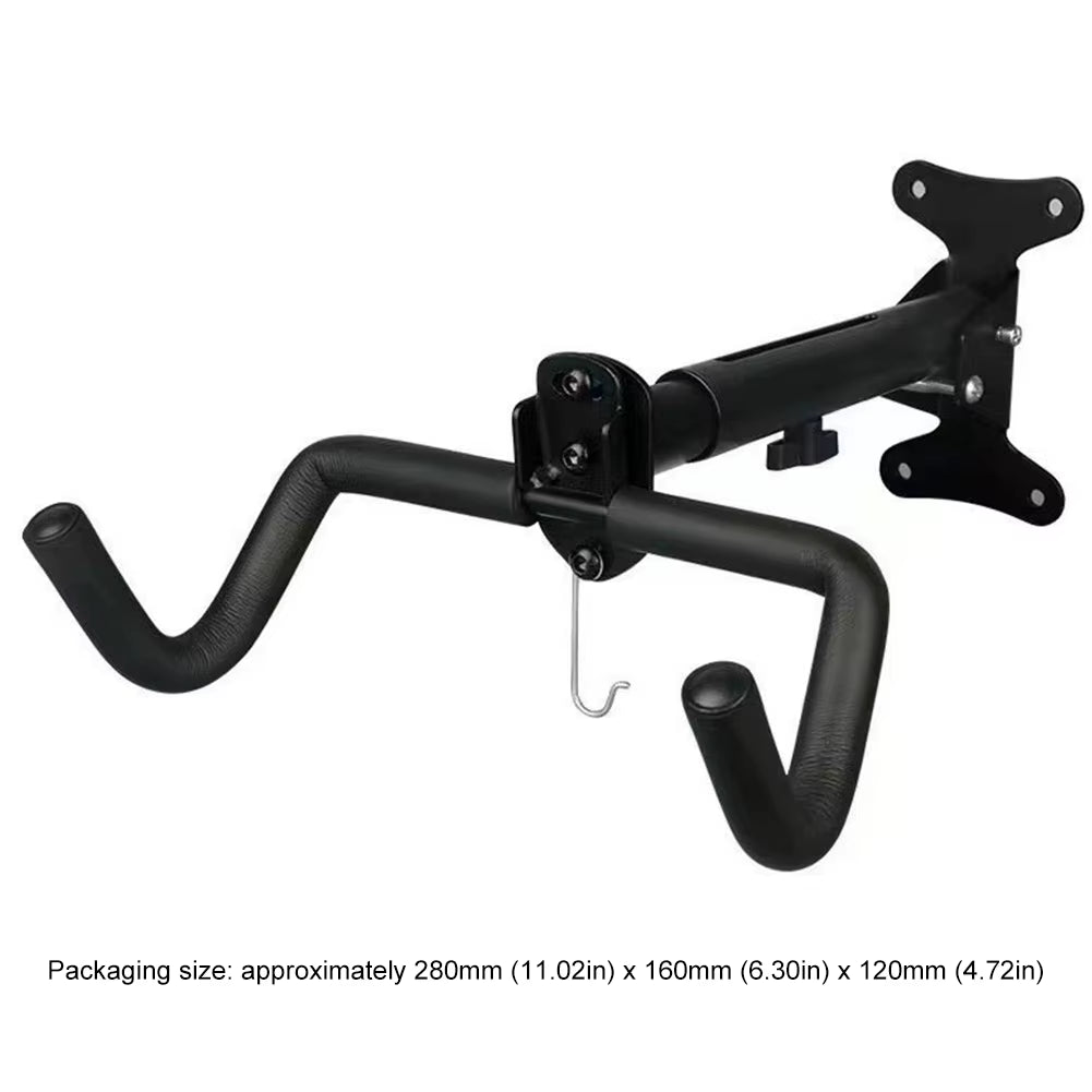 Bicycle Wall Mount Rack Mtb Road Bike Storage Fixed Wall Hanging Hook Foldable Cycling Rack Bike Support Stand Bracket Holder