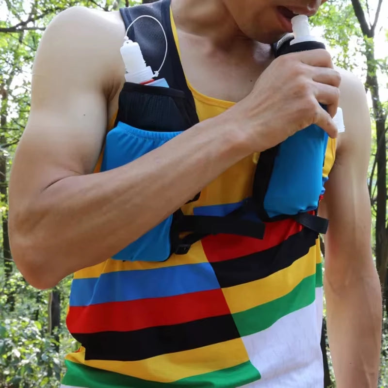 Hydration Trail Running Backpack Vest Unisex Lightweight Marathon Cycling Hikin Bag 2.5L