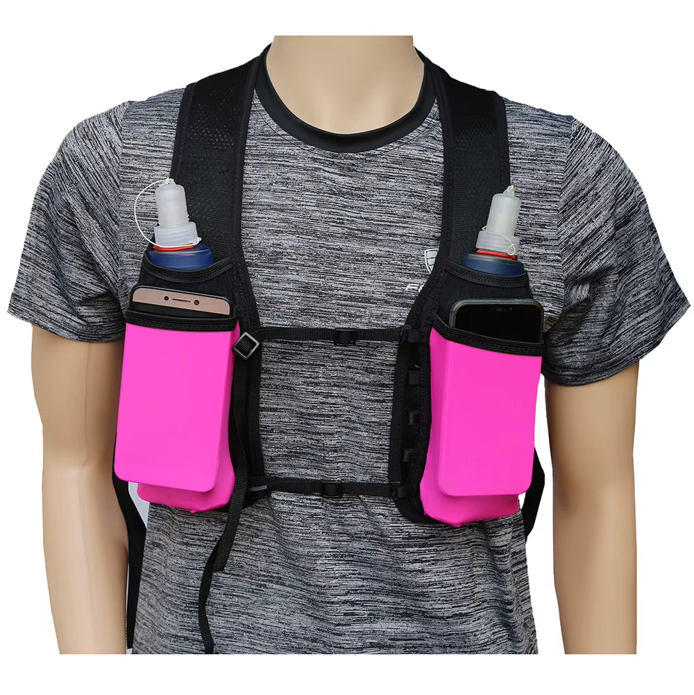 Hydration Trail Running Backpack Vest Unisex Lightweight Marathon Cycling Hikin Bag 2.5L