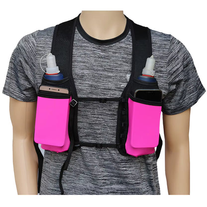 Hydration Trail Running Backpack Vest Unisex Lightweight Marathon Cycling Hikin Bag 2.5L