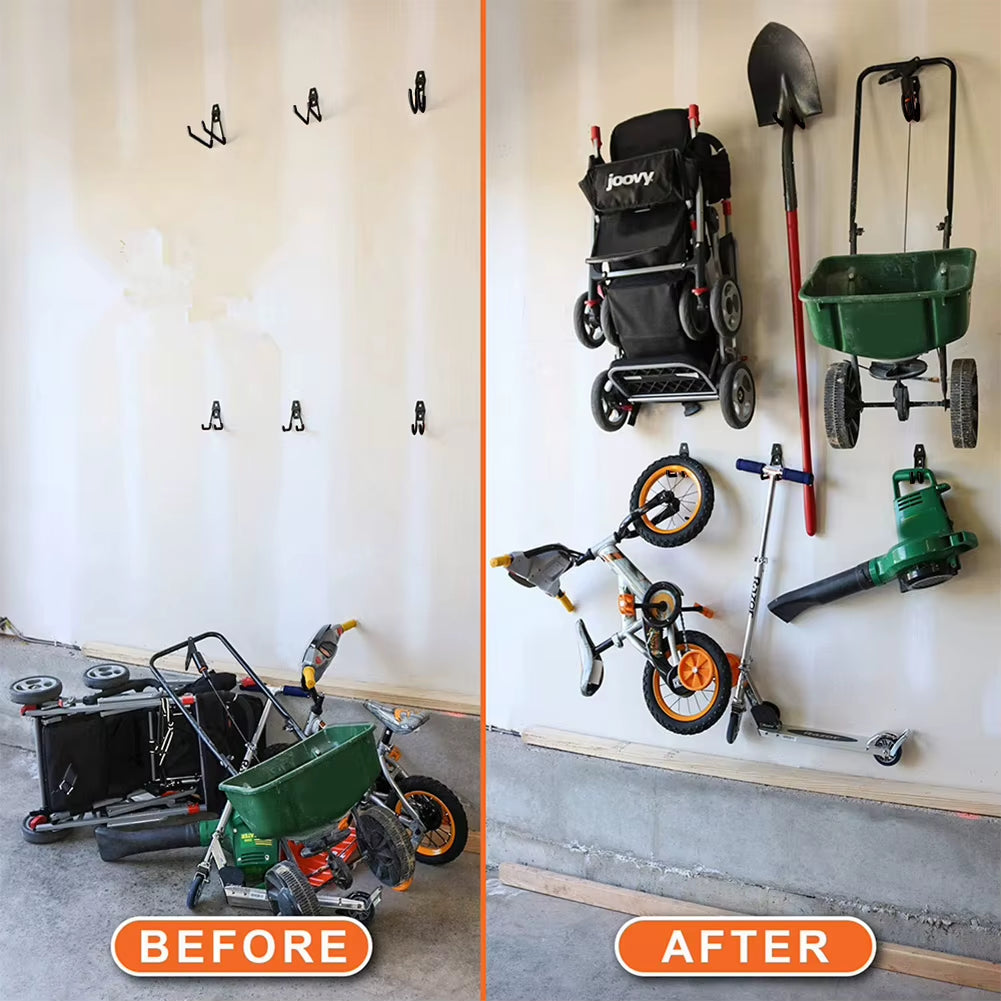 Bicycle Wall Mount Rack Mtb Road Bike Storage Fixed Wall Hanging Hook Foldable Cycling Rack Bike Support Stand Bracket Holder