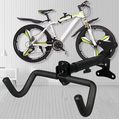 Bicycle Wall Mount Rack Mtb Road Bike Storage Fixed Wall Hanging Hook Foldable Cycling Rack Bike Support Stand Bracket Holder
