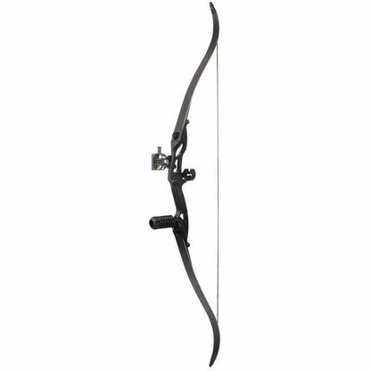 Recurve Bow JUNXING F179 Takedown Right Hand Bow 30-50Ibs Archery Black Limbs Handle Hunt Sport